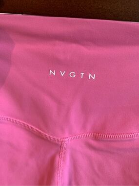 NVGTN Pink Signature Leggings large